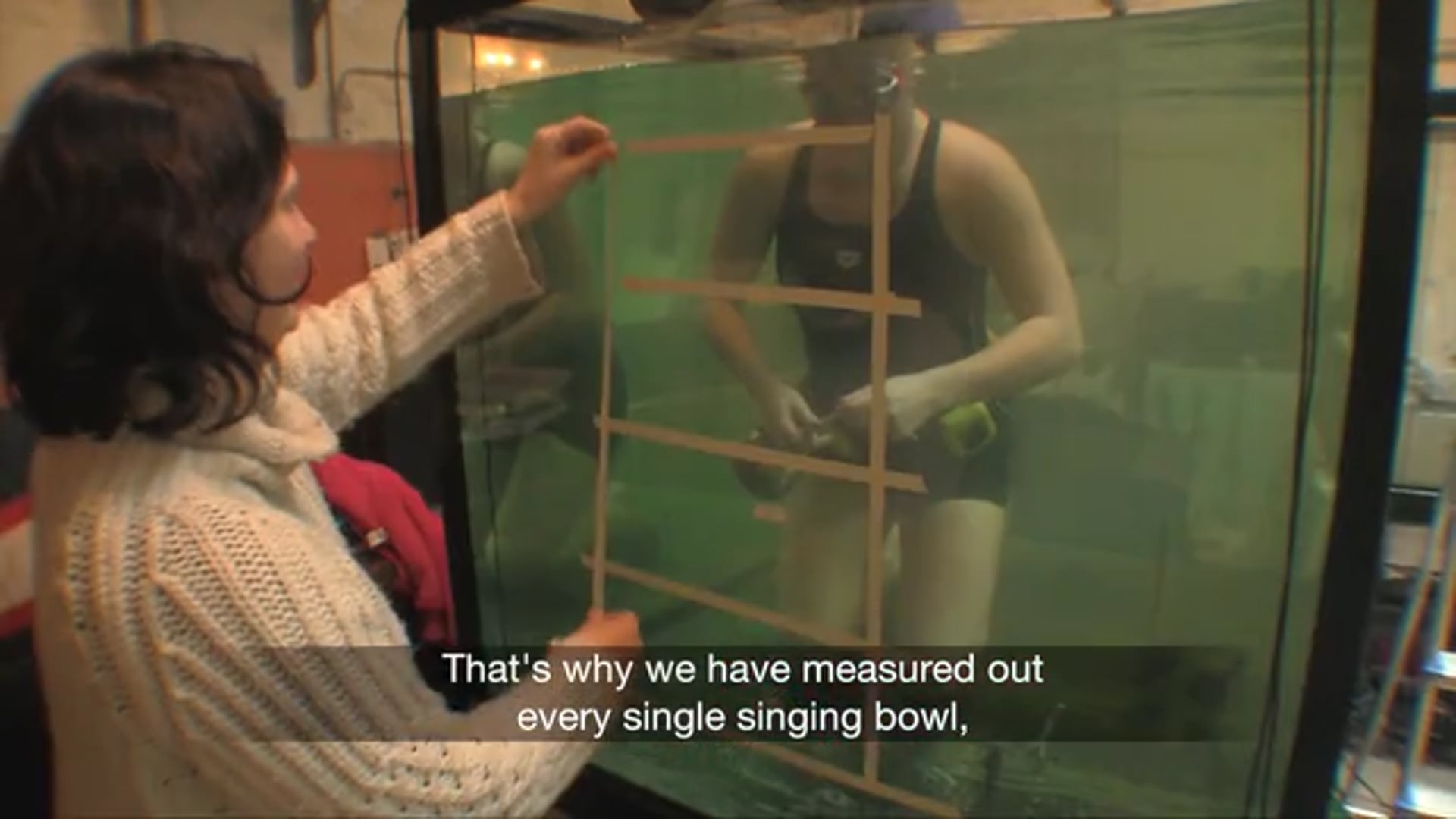 Acoustics and Percussion under water