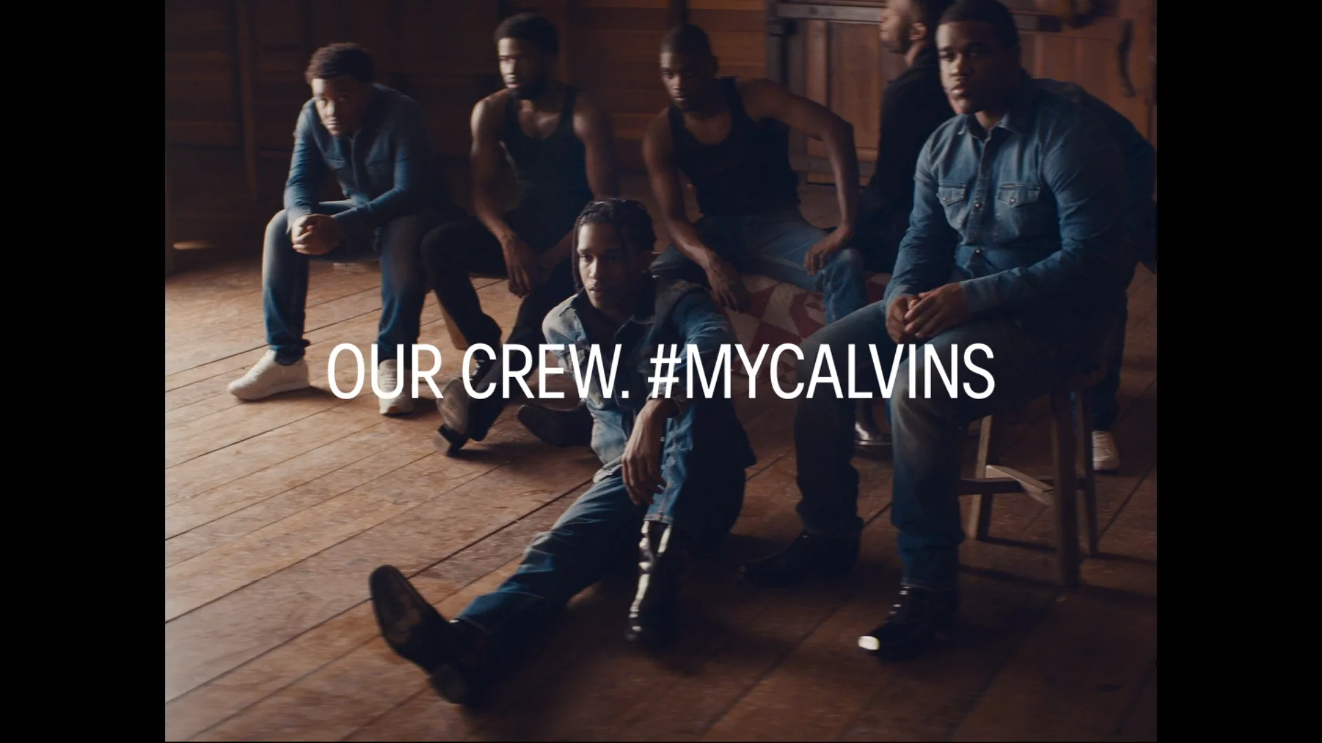 A$AP Mob Stars in Calvin Klein Campaign - A$AP Rocky and A$AP Ferg  #MyCalvins Campaign