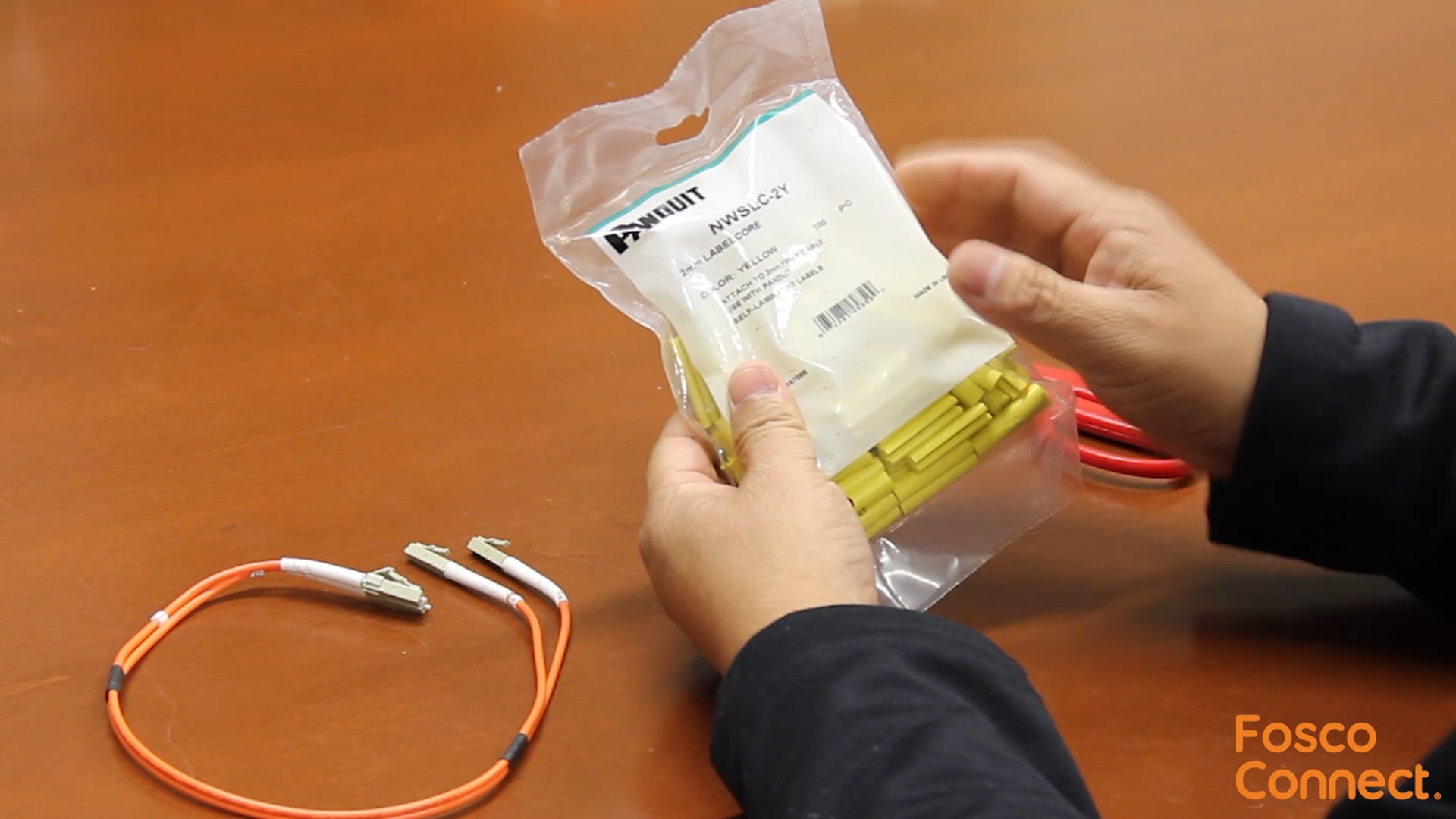 How to use Panduit's LabelCore Yellow Cable Identification Sleeve for