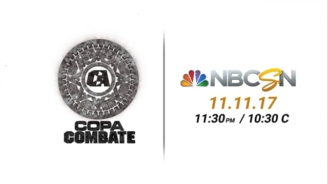 Copa Combate NBC Spot