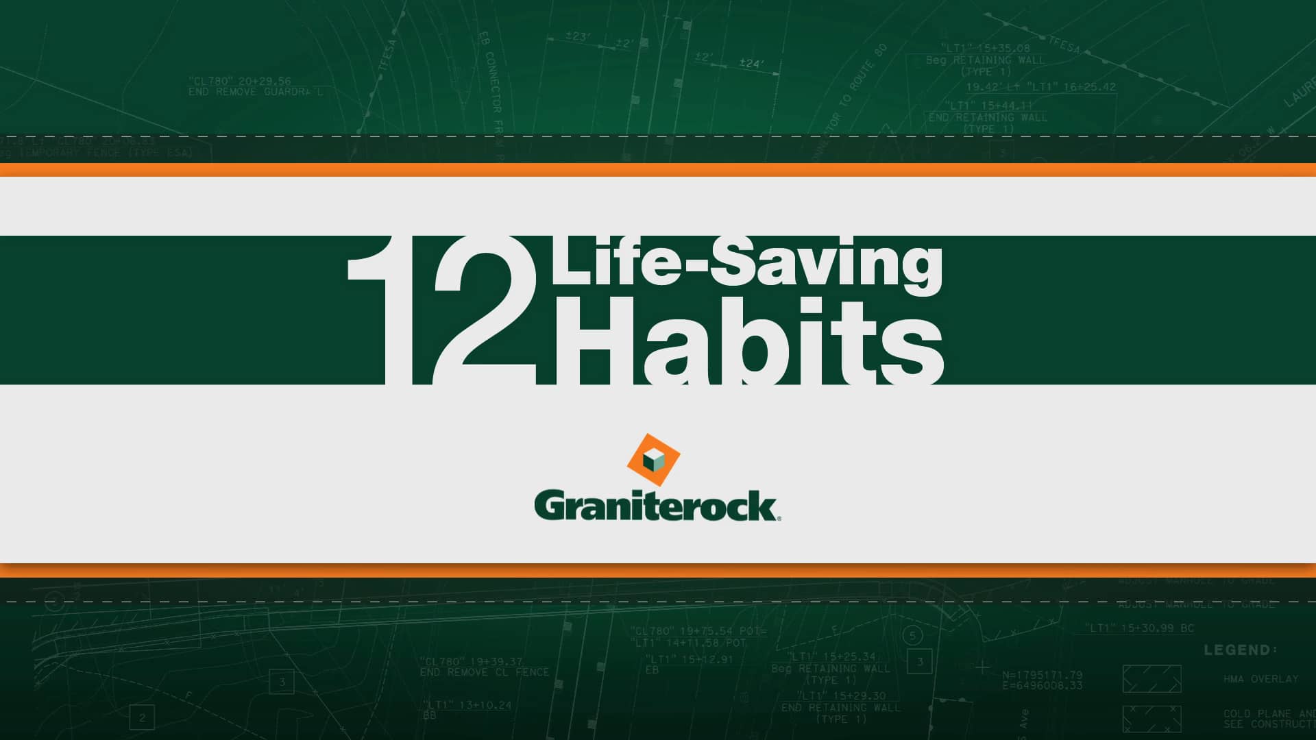 12 LifeSaving Habits Graniterock Company Safety Video on Vimeo