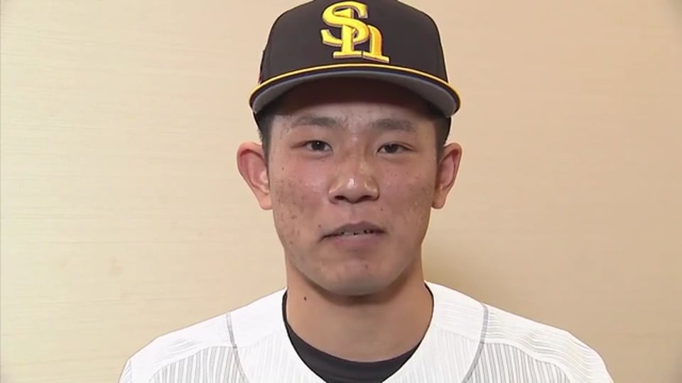 【ホークス 2018年度新入団発表記者会見】3位指名・増田インタビュー 2017/12/7