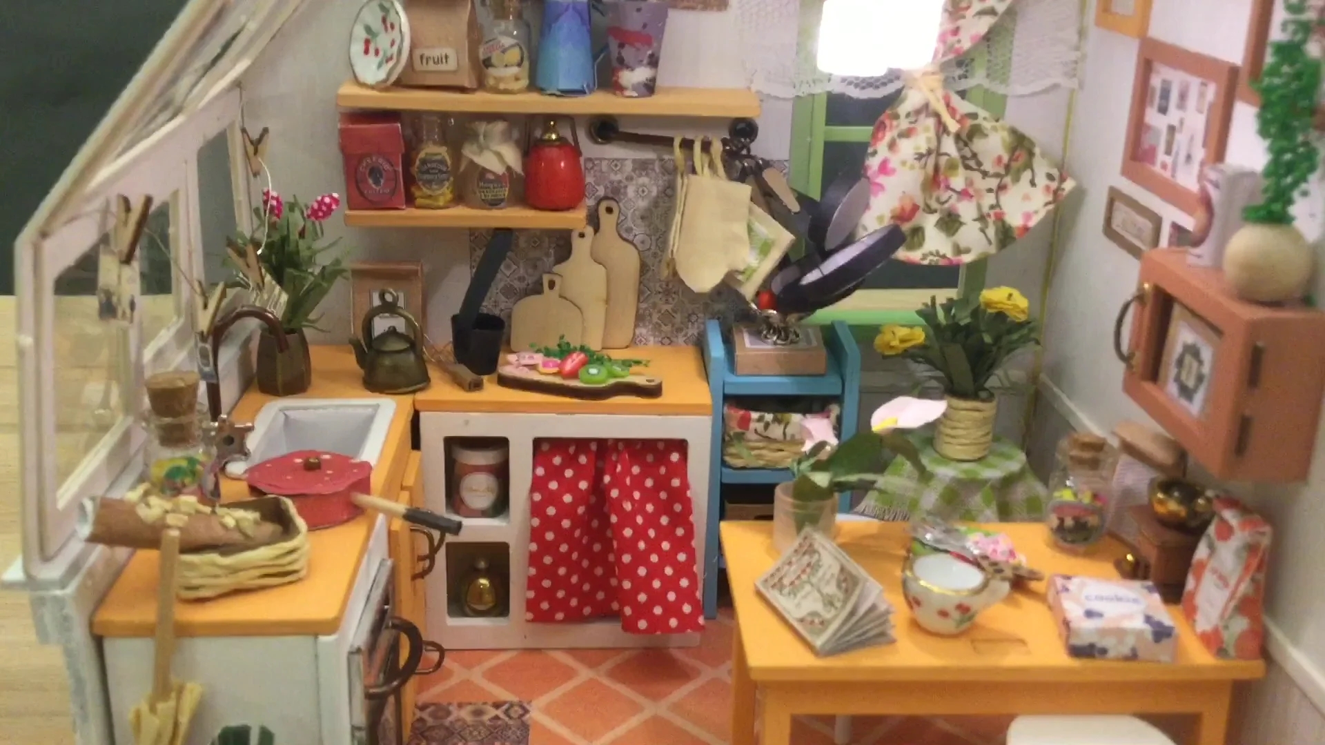 Diy miniature room store kitchen