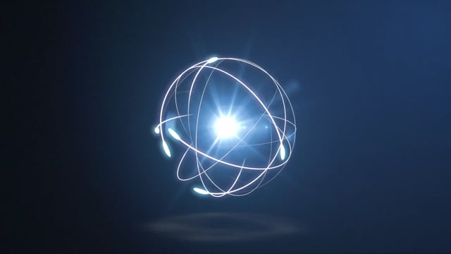 Atoms, Electrons, Logo, Logo Animation