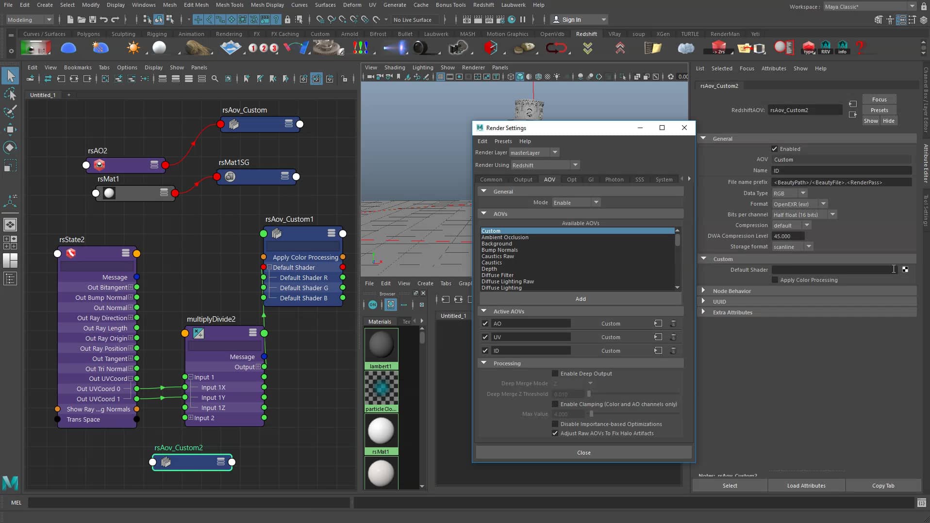 Redshift Custom AOVs in Maya on Vimeo