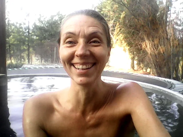 Sunday Hot tub morning