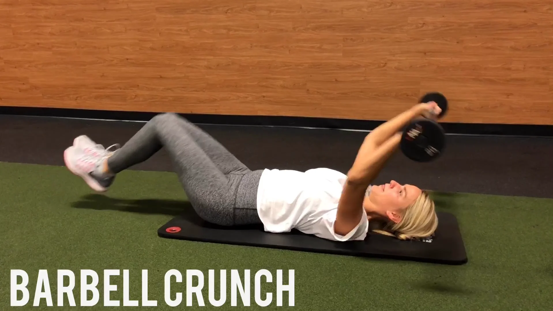 Weighted Cross Body Crunch on Vimeo