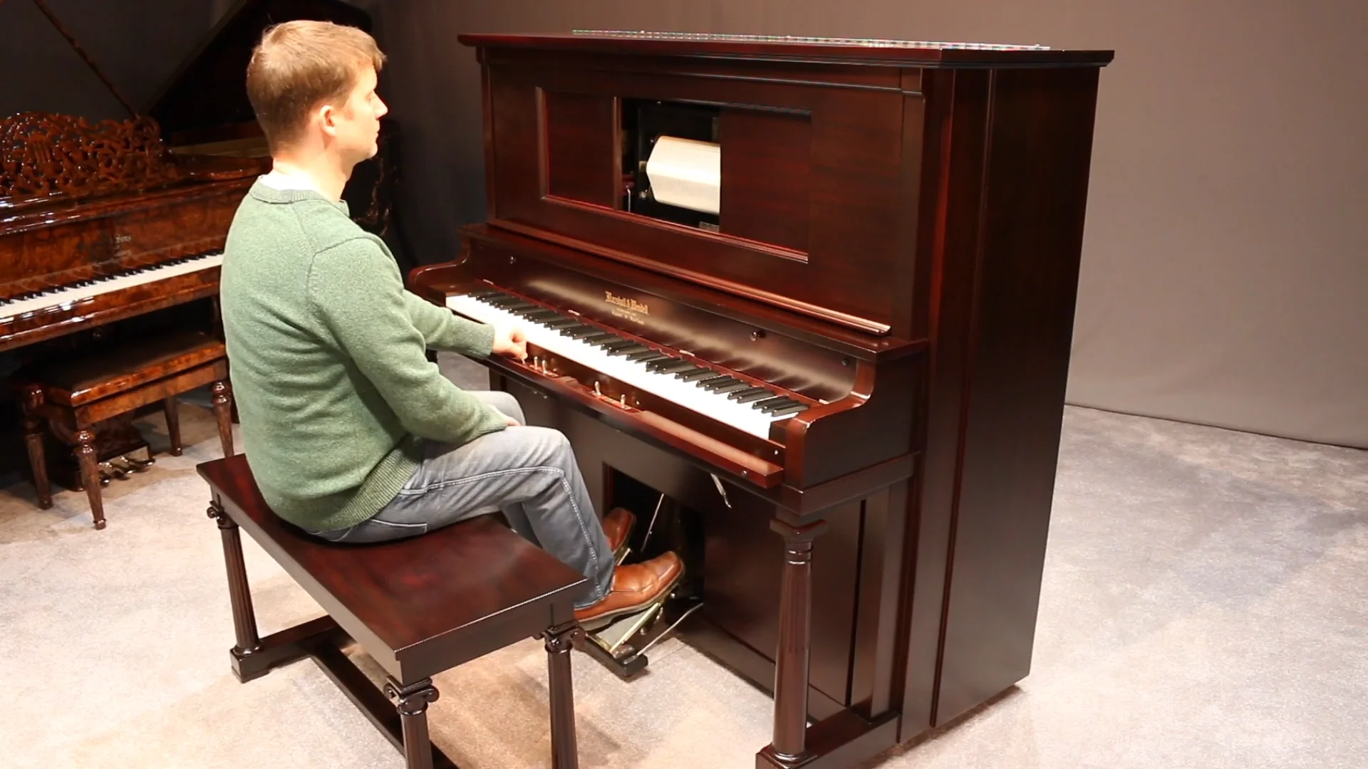 Marshall and deals wendell upright piano