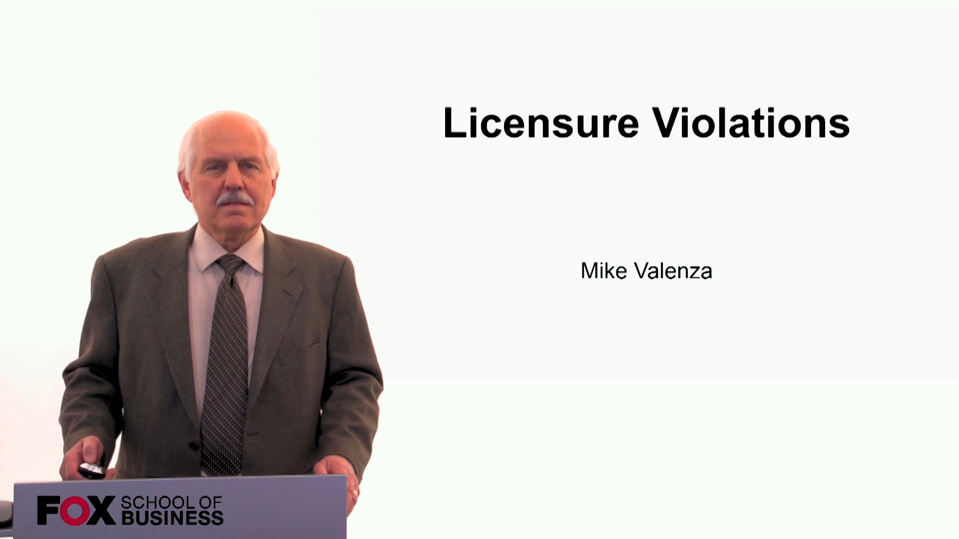 Login to view Licensure Violations