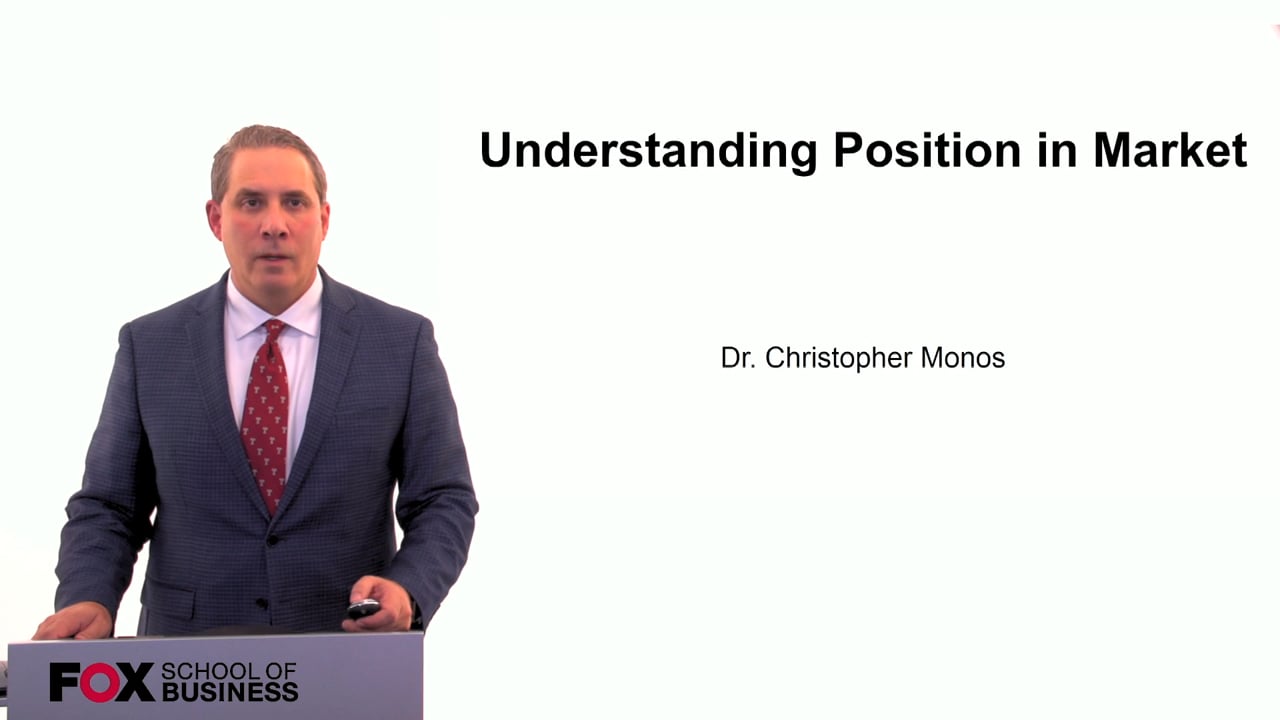 Login to view Understanding Position in Market