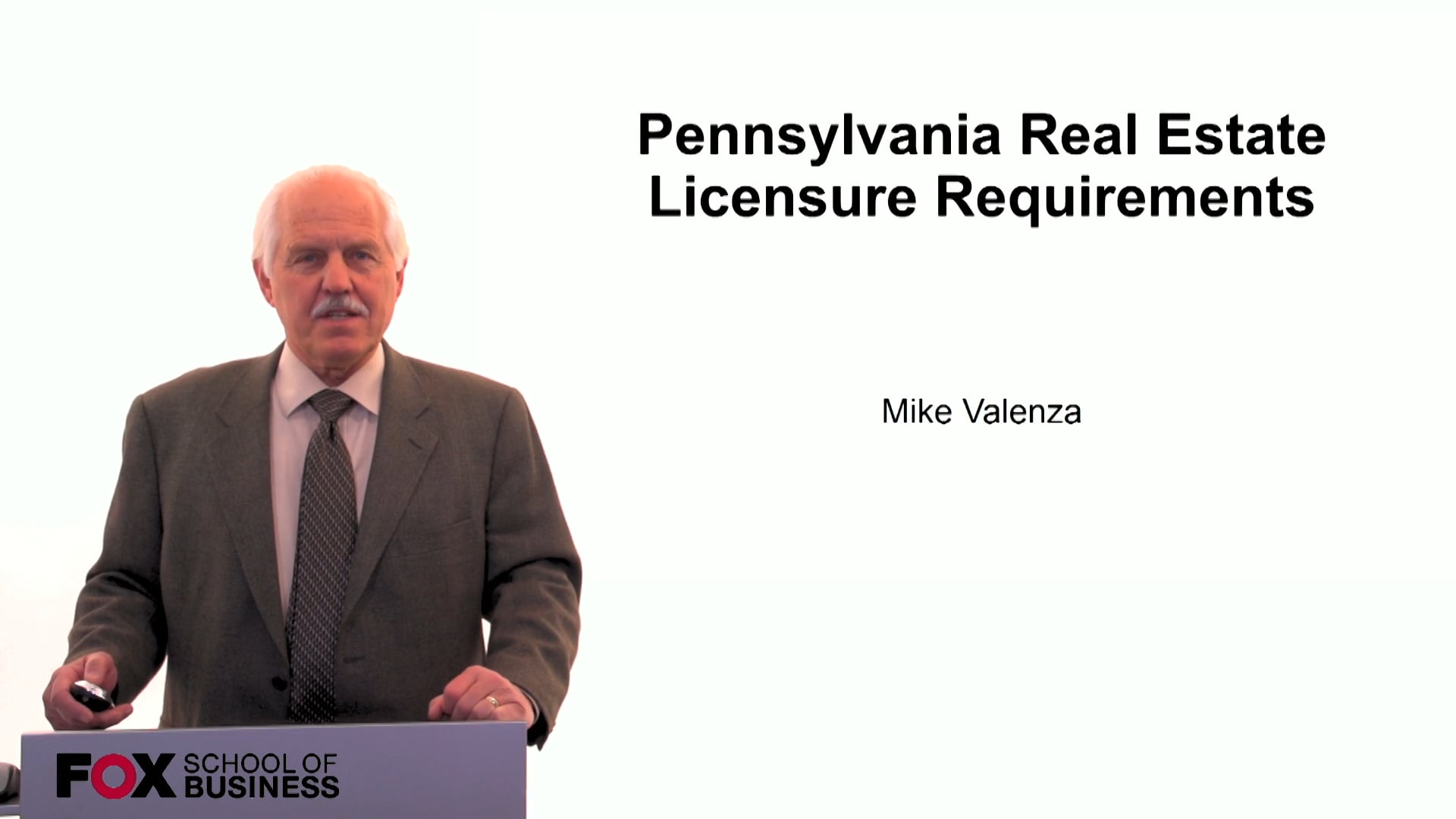 Pennsylvania Real Estate Licensure Requirements