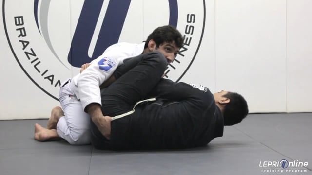 Toreada to Over-Under Pass when the Opponent Defends with a Knee Shield