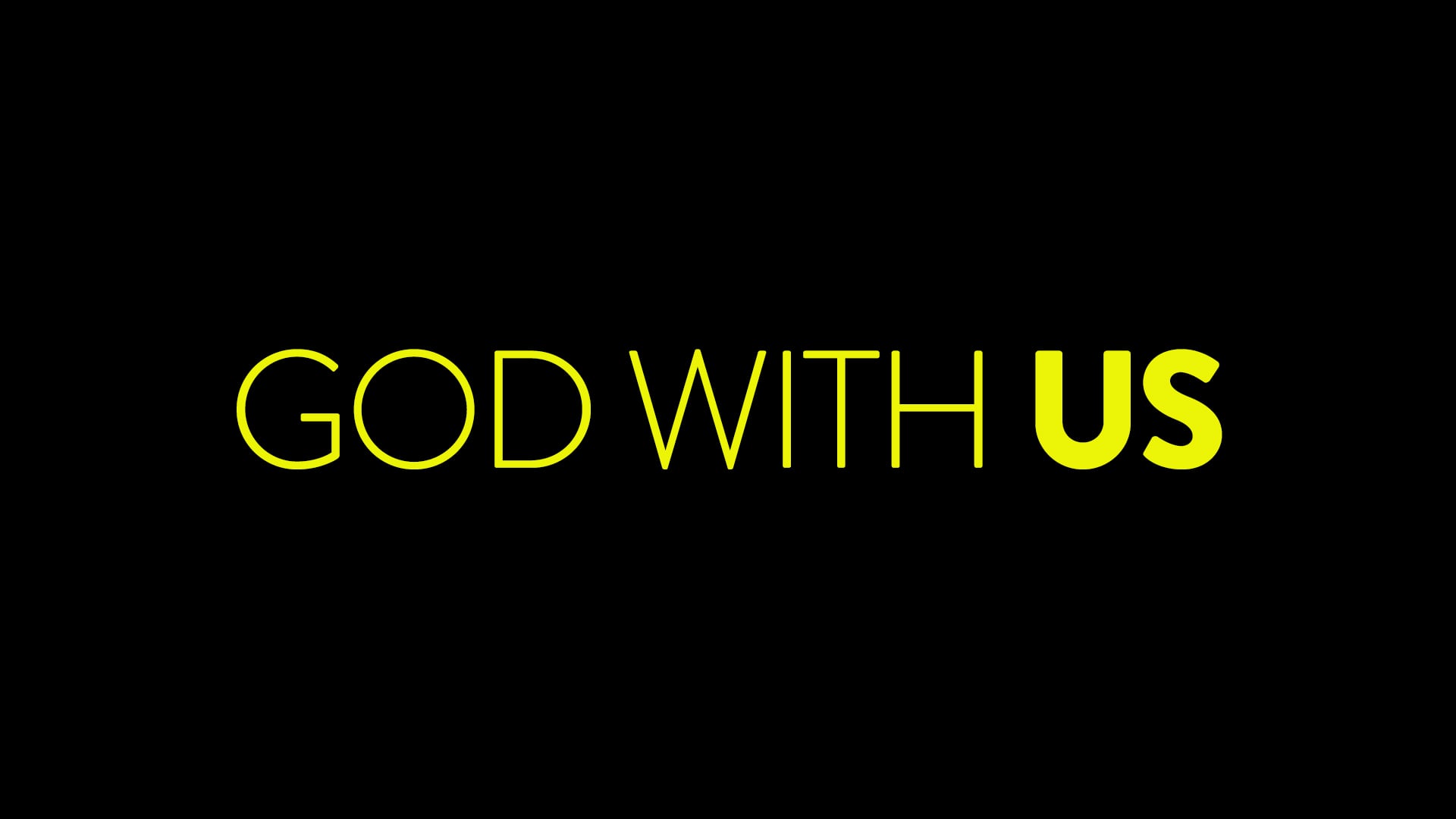 GOD WITH US
