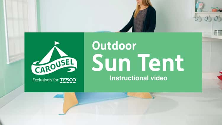 Baby uv tent deals pop up tesco