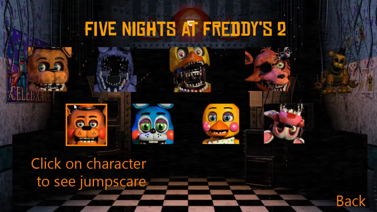 Five Nights at Freddy's 4 JUMPSCARE SIMULATOR 