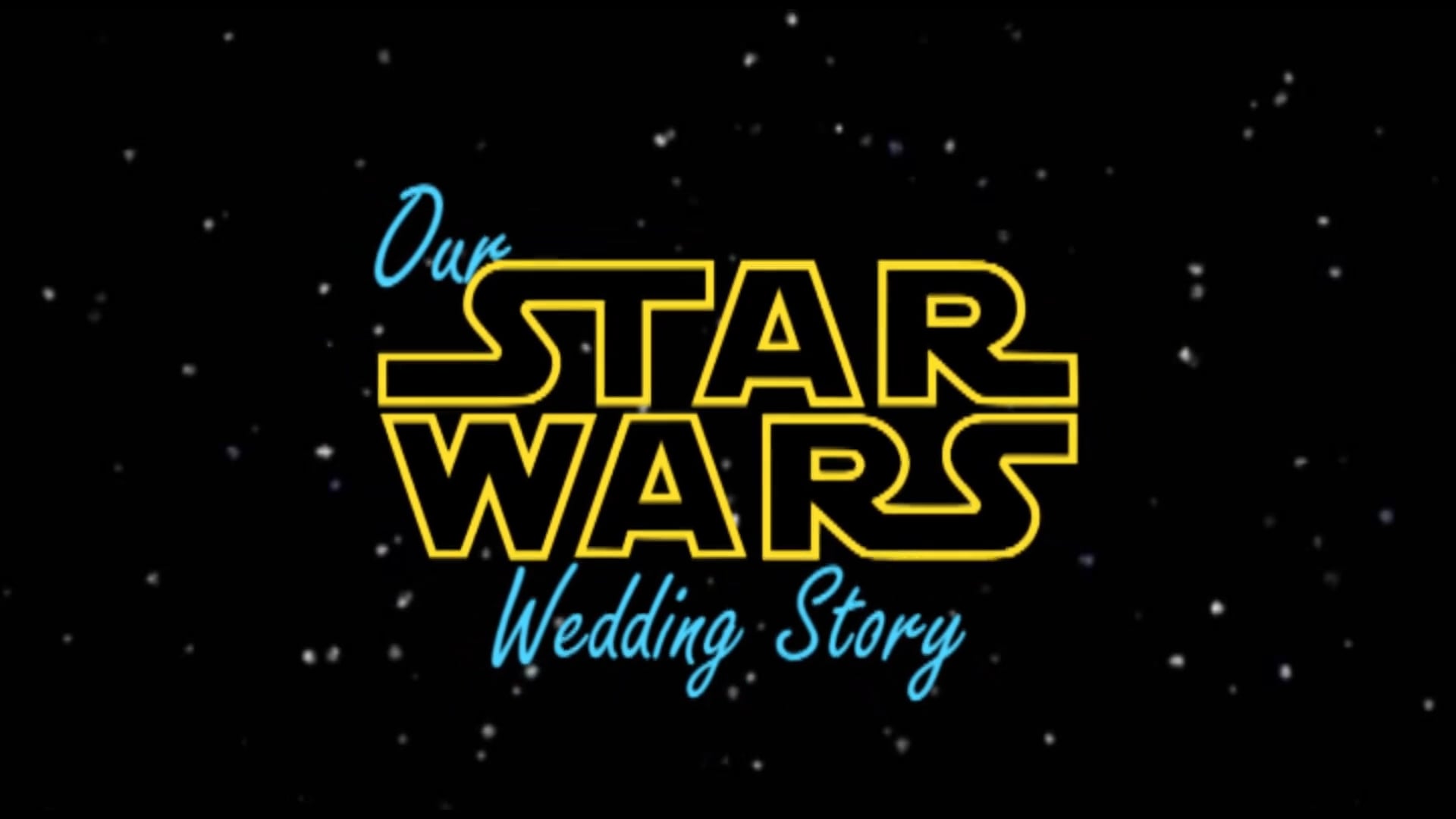 Our Star Wars Wedding Story