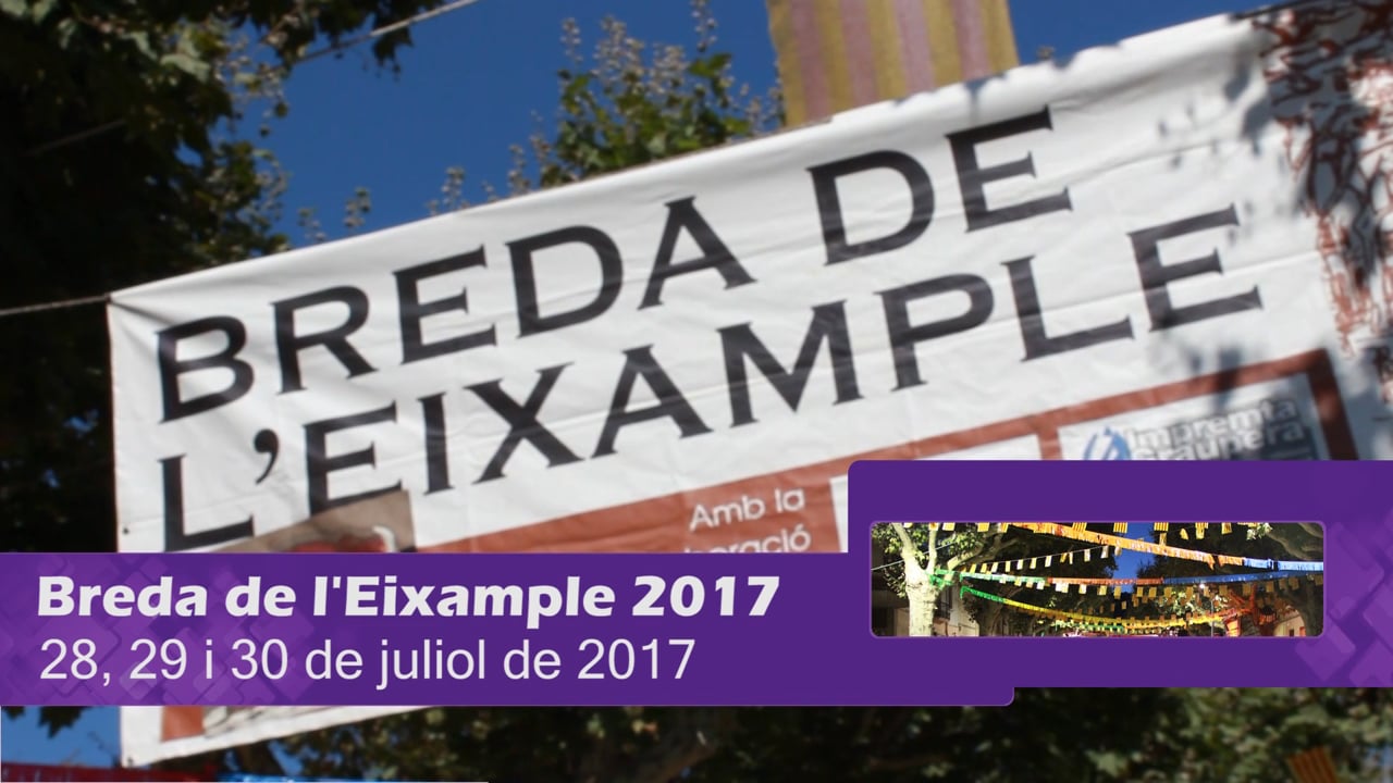 Breda de l'Eixample 2017