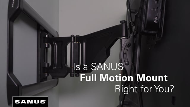 Is a SANUS Full Motion Mount Right For You?