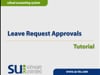 Leave Request Approvals