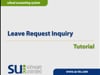 Leave Request Inquiry