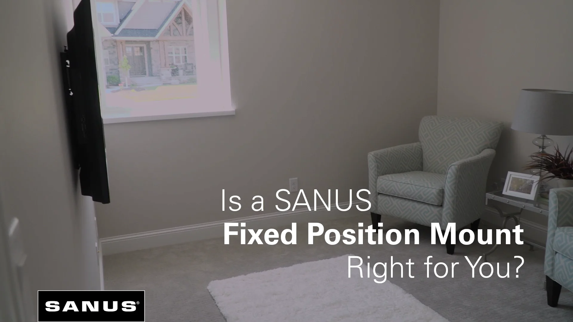 SANUS VML5 | Fixed-Position Wall Mounts | TV Mounts and