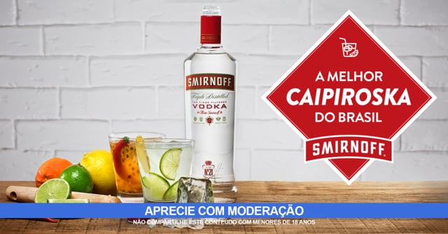 Promoção para Smirnoff
