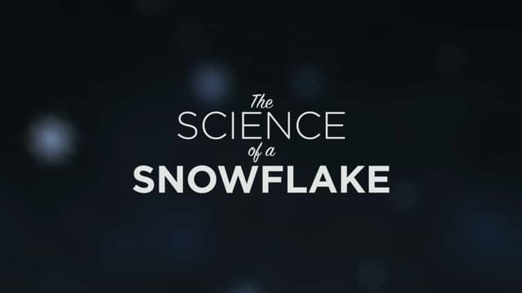 The science behind snowflakes