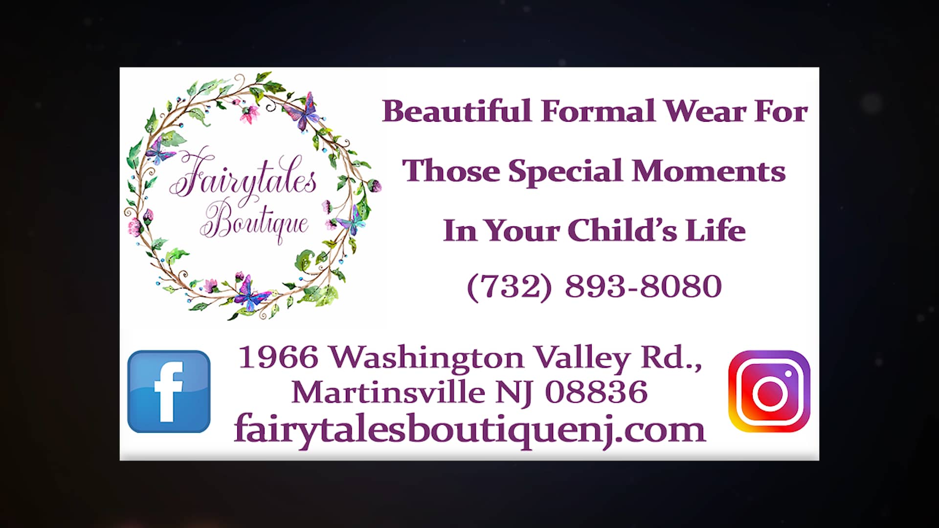 Fairytales Boutique promo video on Vimeo