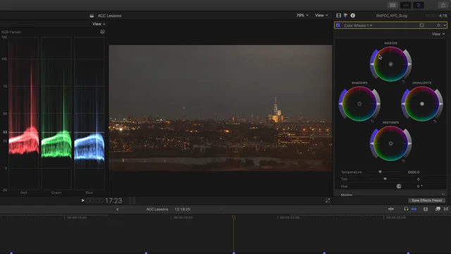 Final Cut Pro X Color Correction
