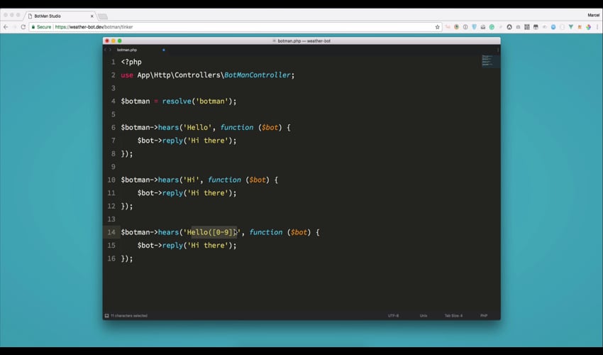 Simple Hears Commands - Build A Chatbot - Beyond Code