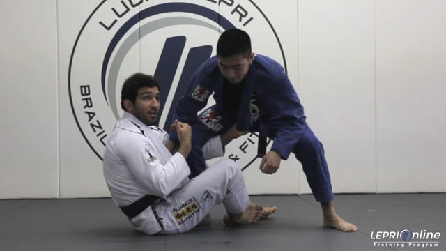 Sit-Up Guard Sweep to Pass and Back Take