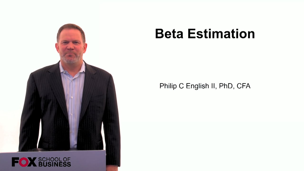 60103Beta Estimation