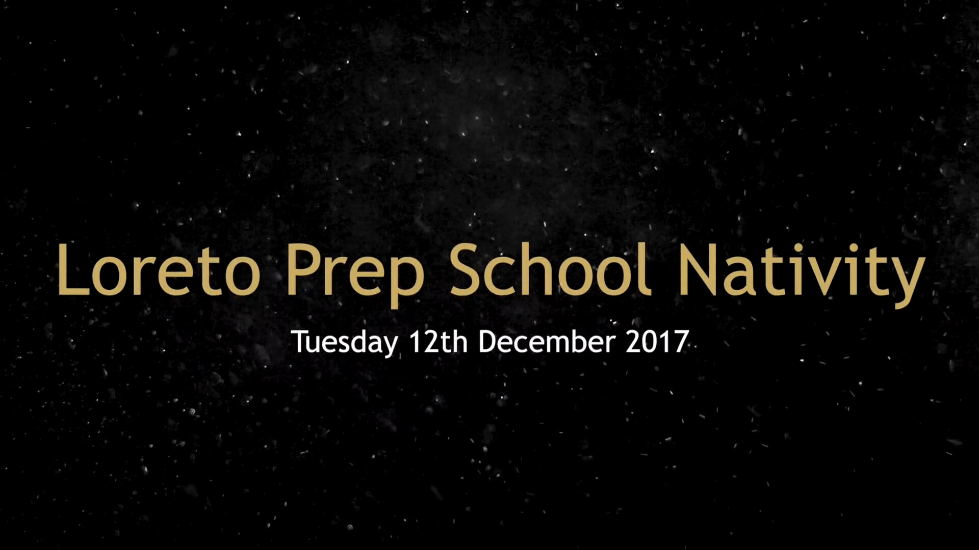 Watch Loreto Prep School Nativity 2017 Online Vimeo On Demand on Vimeo