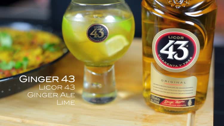 Licor 43 Ginger 43, Cocktail Recipe