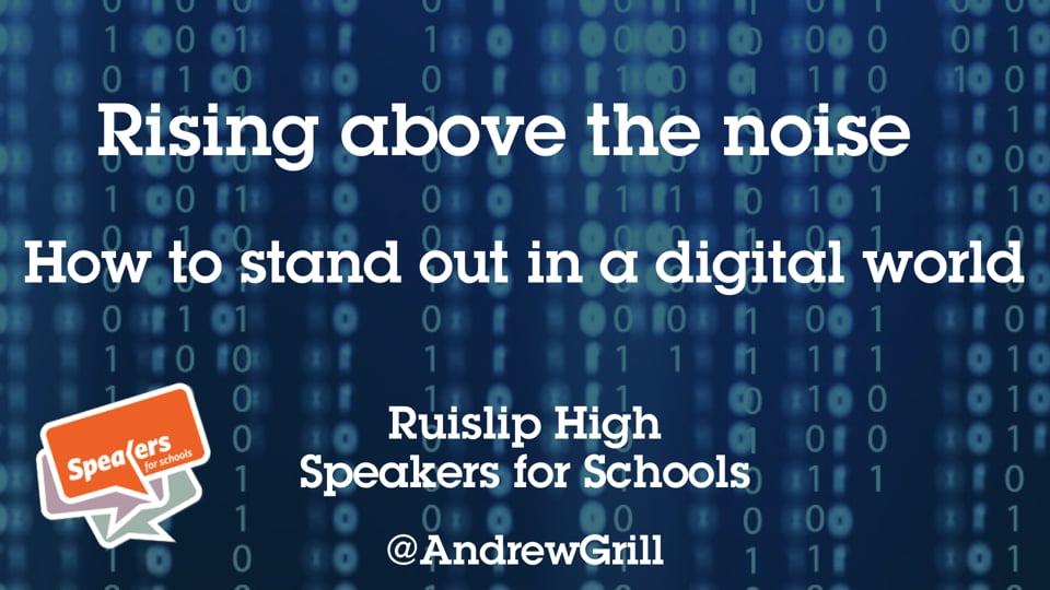 Andrew Grill @ Ruislip High 2017