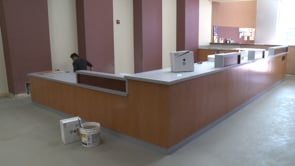 New Desk at West Waco Library