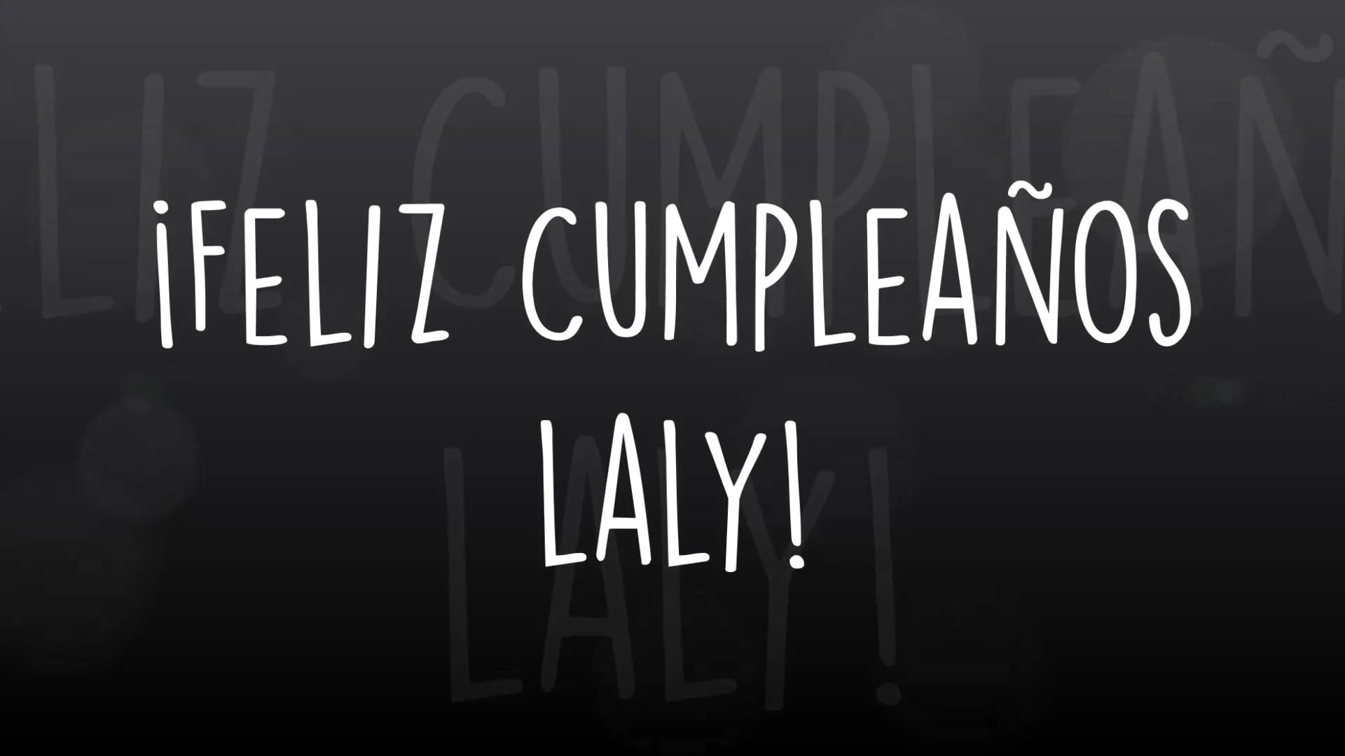 Feliz Cumpleaños Laly!!!