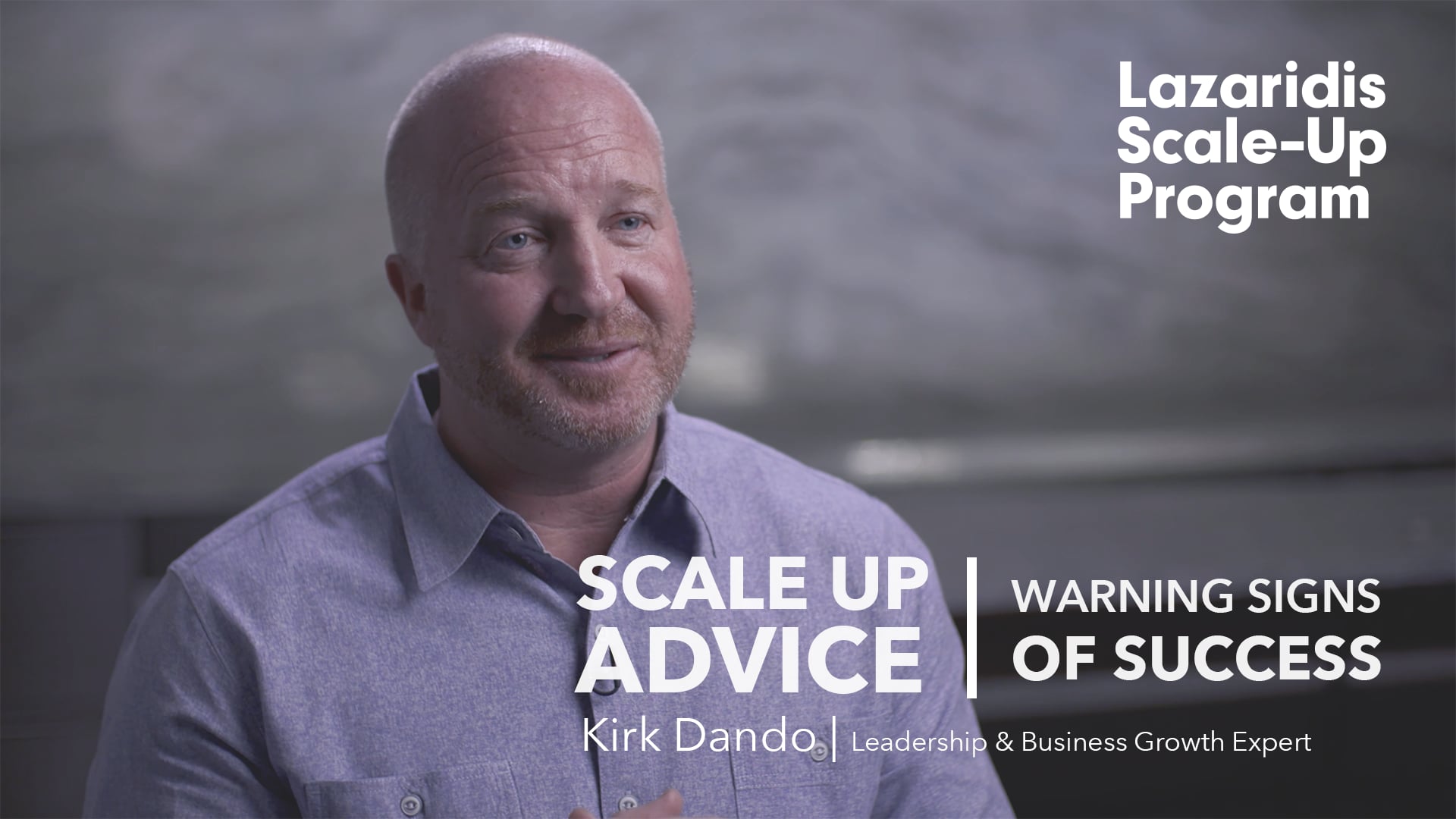 Kirk Dando's Warning Signs of Success