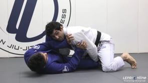Toreada Pass to Knee on Belly