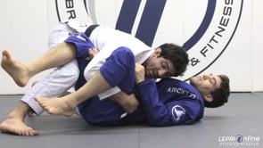 Toreada to Over-Under Pass when the Opponent Turns Away to Defend