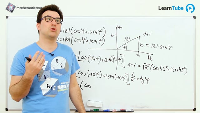 28. Goniometrický tvar komplexního čísla a Moivreova věta