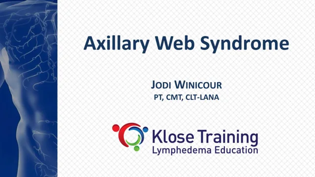 3 Things to Improve Axillary Web Syndrome