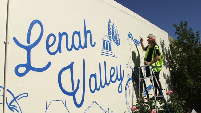 Lenah Valley Mural 