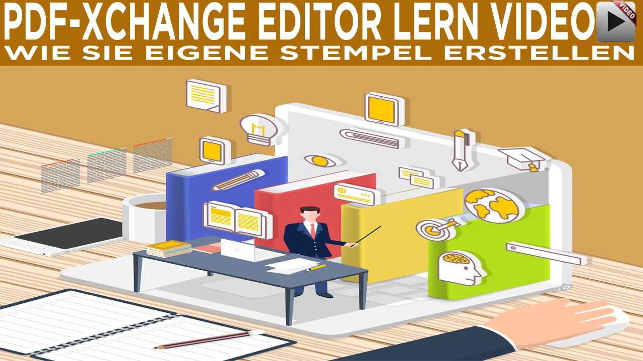 PDF-XChange Editor V7 - Wie Sie eigene Stempel erstellen on Vimeo