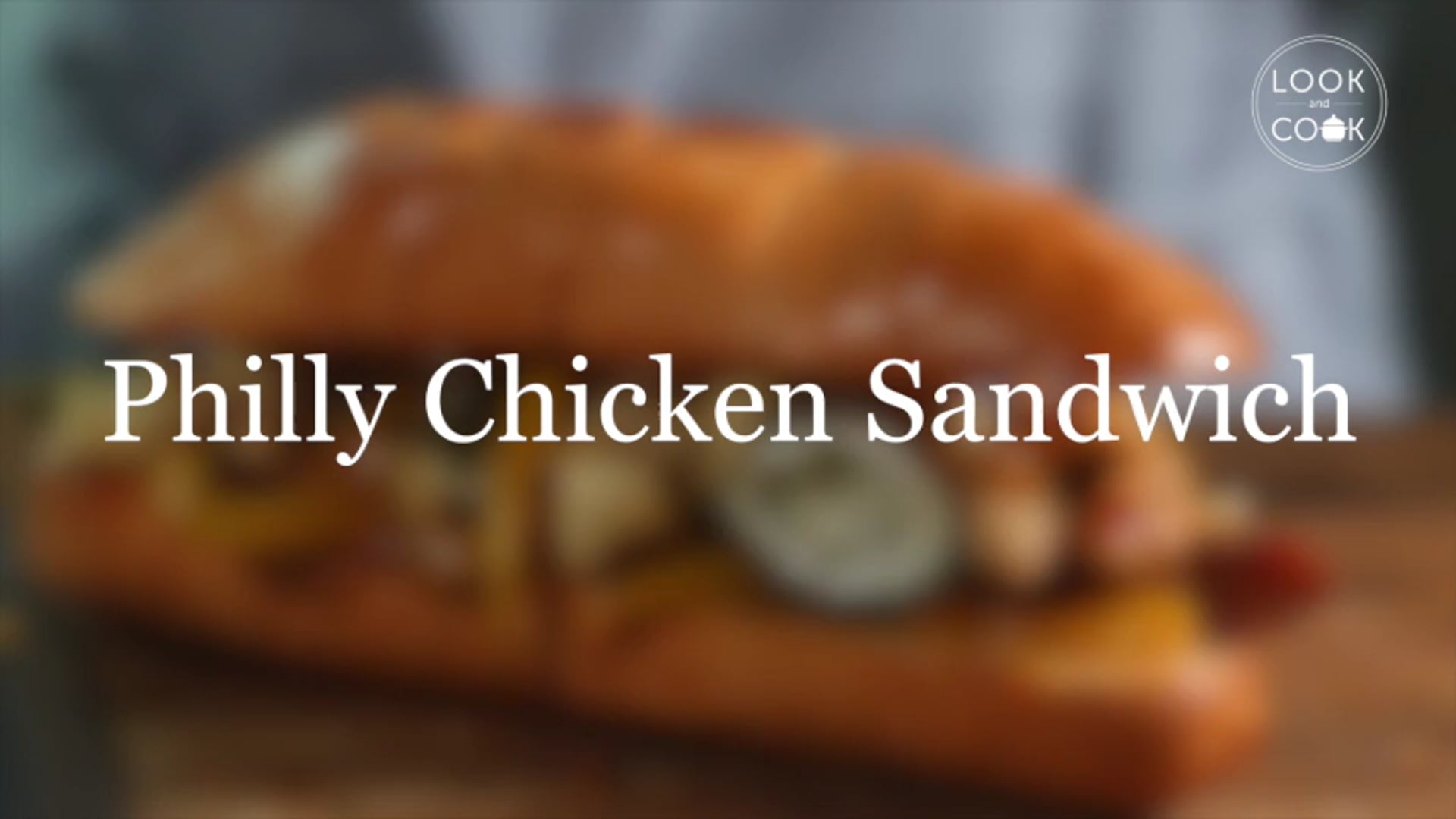 PHILLY CHICKEN SANDWICH