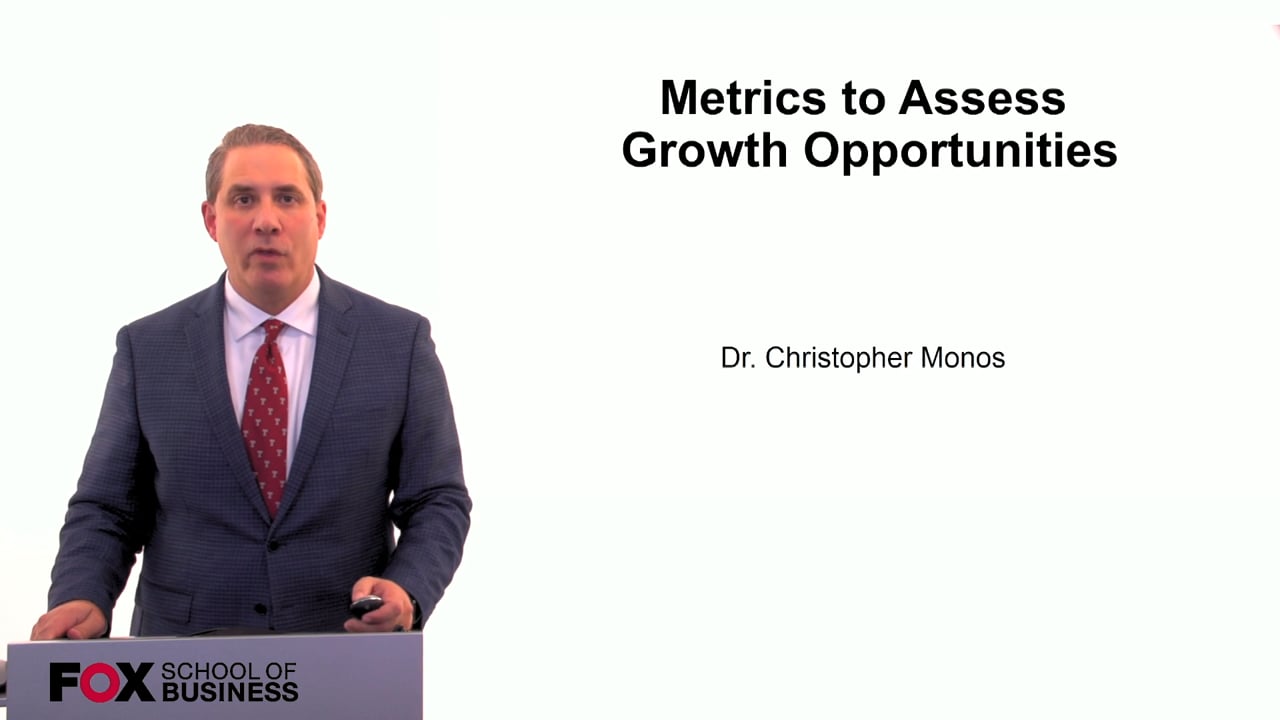 60065Metrics to Assess Growth Opportunities