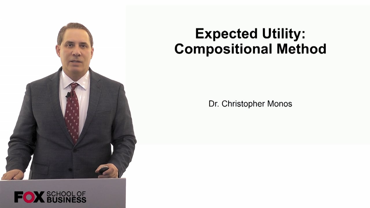 60082Expected Utility- Compositional Method