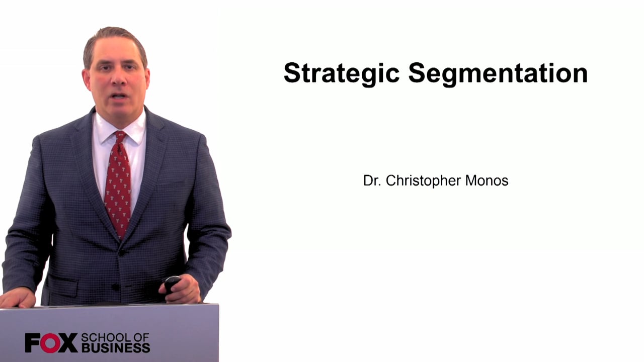 Login to view Strategic Segmentation