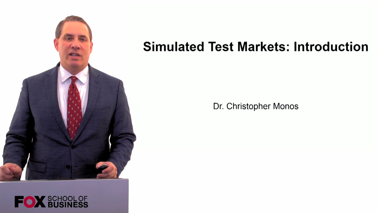 Simulated Test Market Forecasting – Introduction