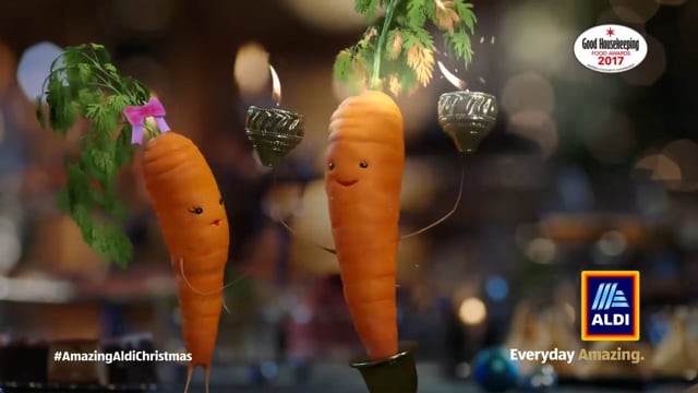 Aldi Christmas Frozen Party Food. Kevin The Carrot 2017